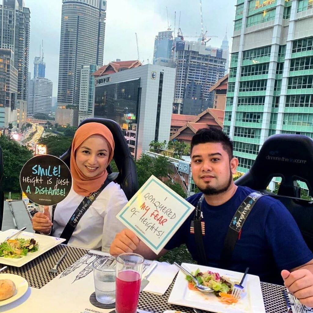 dinner in the sky kl malaysia