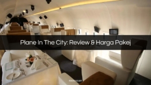 plane in the city